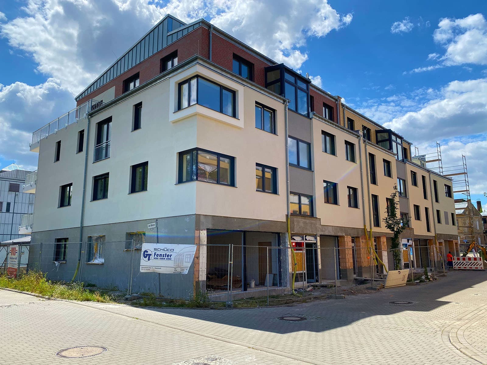 Neubau am Oderarm in Frankfurt (Oder)