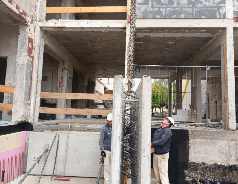 Umbau, Neubau und Sanierung - Juri-Gagarin-Oberschule Fürstenwalde/ Spree